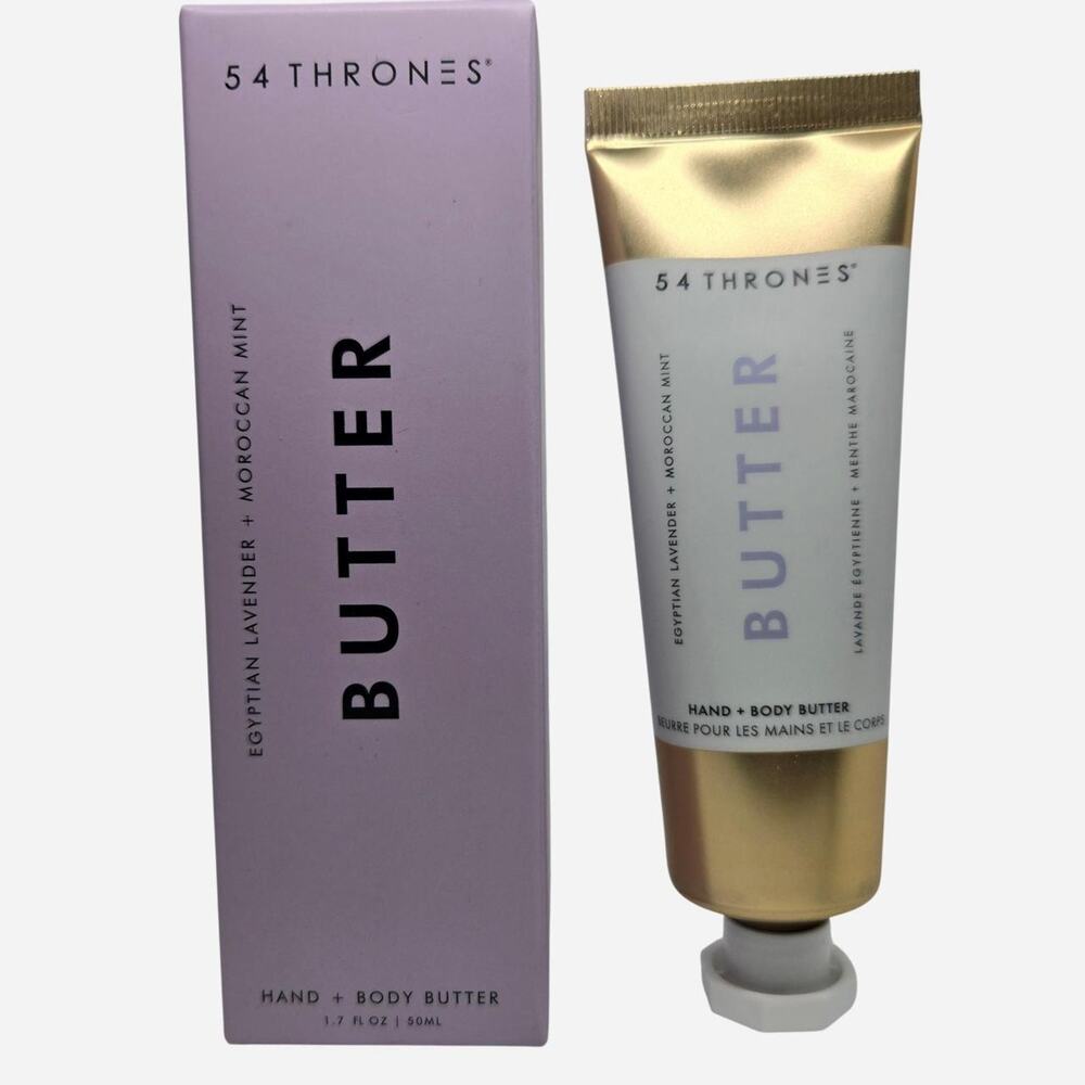 54 Thrones Egyptian Lavender + Moroccan Mint Hand & Body Butter 1.7fl oz